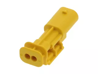 Molex MX120P 密封式 m 连接器，带 7.00mm 卡槽和 2 个电路。