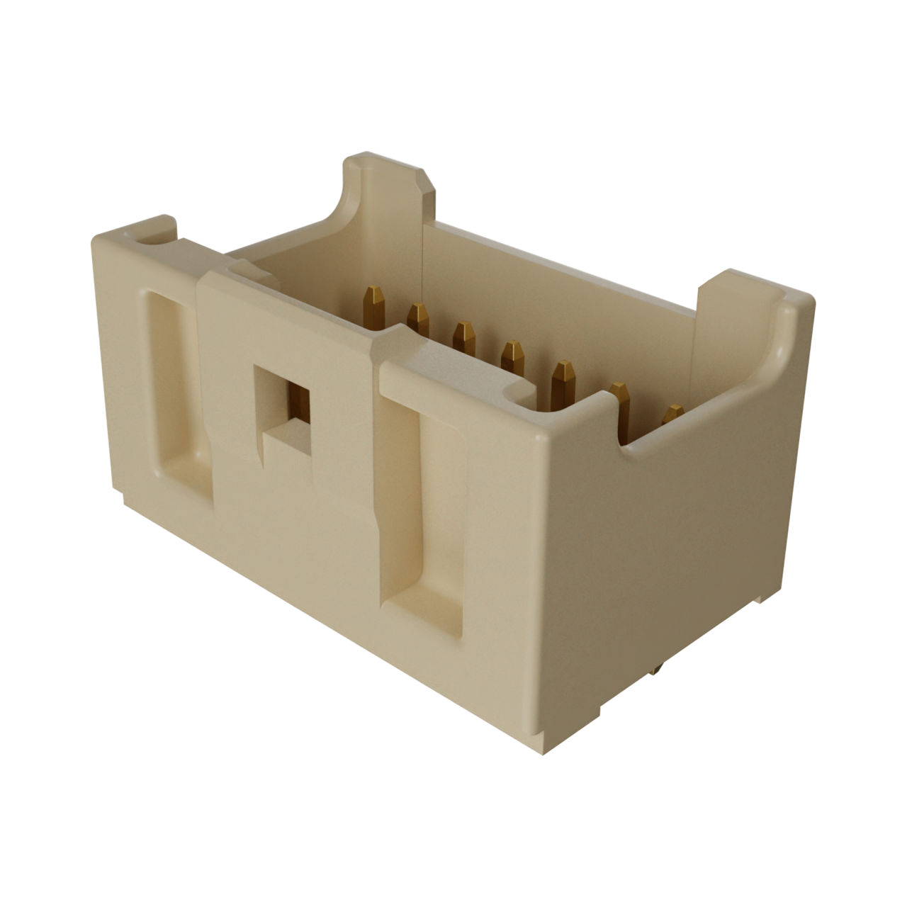 Molex MicroClasp vertical header