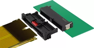 Safe and reliable Flexi-Latch+ connectors mating to a PCB and FPC