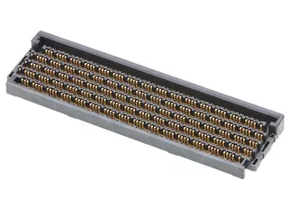 Molex Mirror Mezz hermaphroditic connector. 