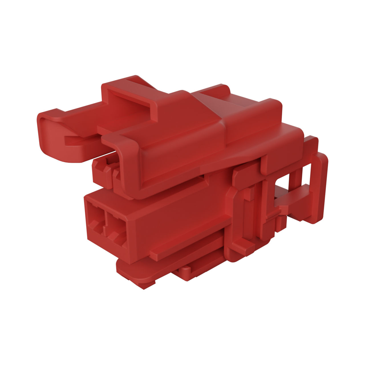 Swing TPA Hermaphroditic connector Housing with Integrated TPA. 