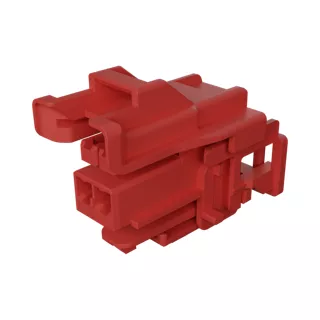 Swing TPA Hermaphroditic connector Housing with Integrated TPA. 