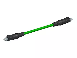 Molex T1 industrial single-pair ethernet (SPE) plug cable assembly.