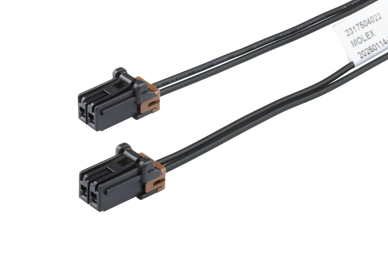 CP-3.3 female-to-CP-3.3 female off-the-shelf (OTS) cable assembly.