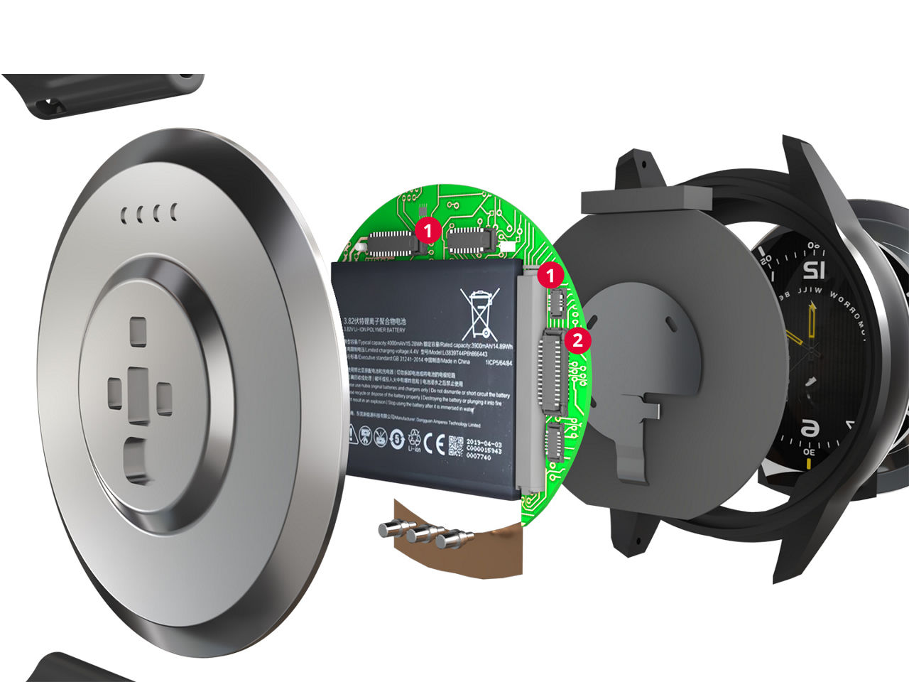 Smart Watch with Callouts