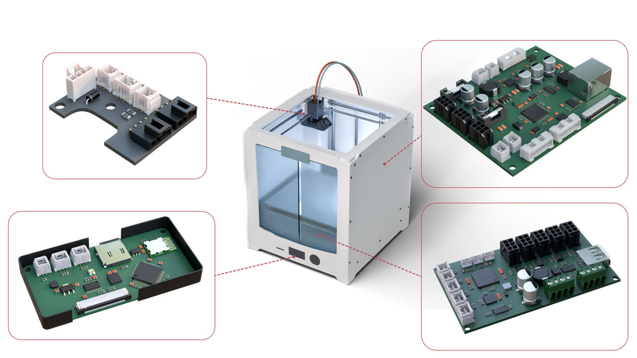 3D Printer Connectors