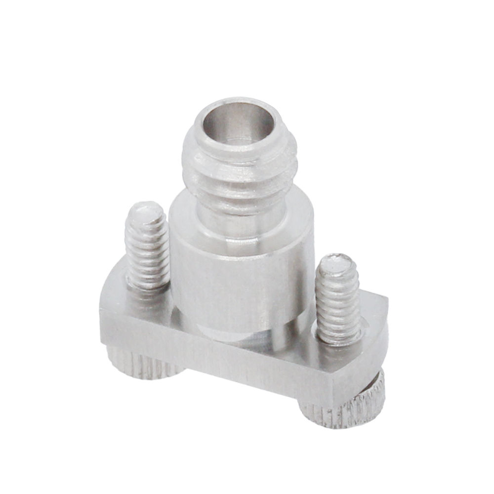 Precision solderless 1.0mm vertical-launch PCB connector. 