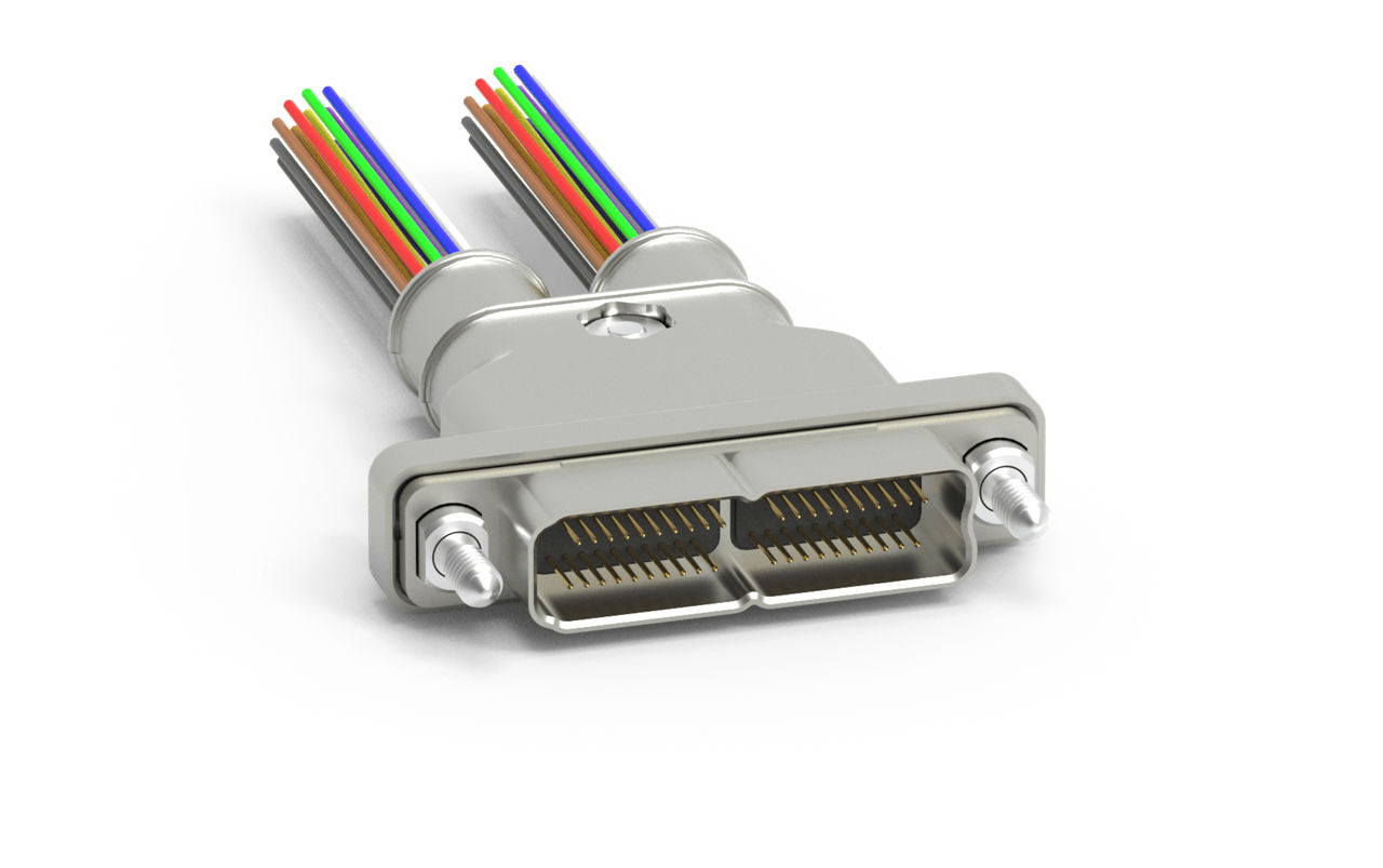 AirBorn SInergy modular high-speed hybrid jumper cable.