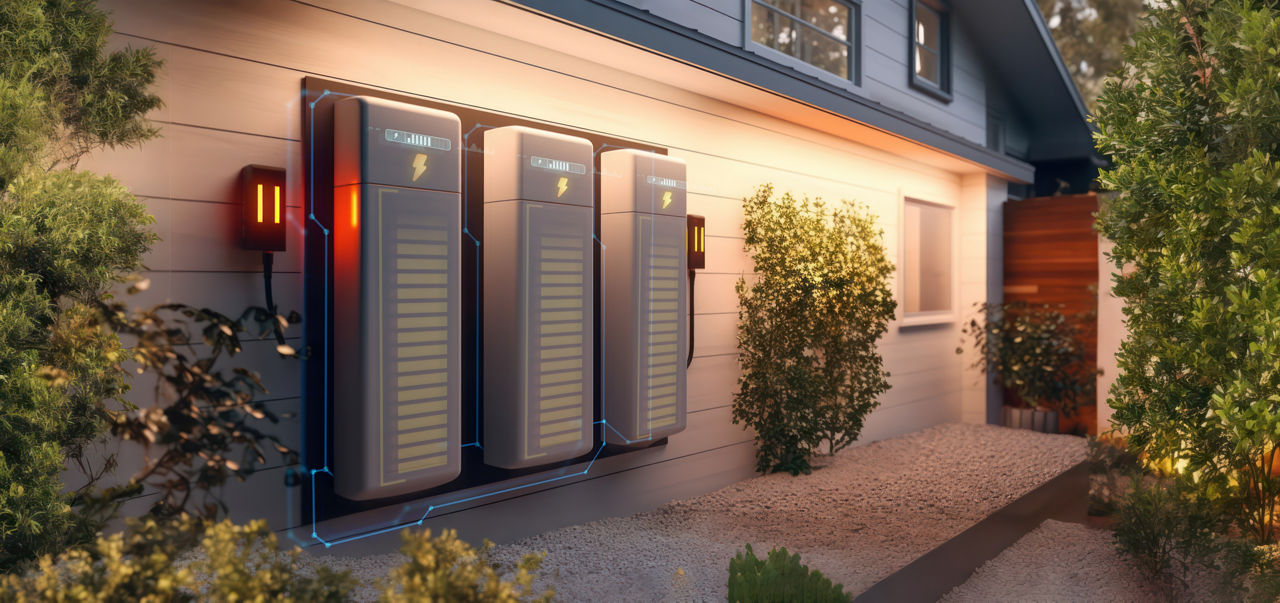 Side of house smart meters