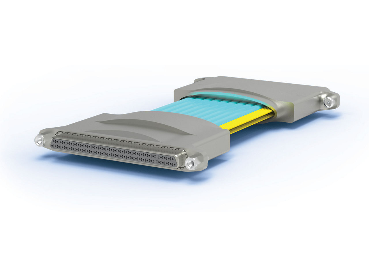 AirBorn microSI cable emphasizing the EMI gasket.