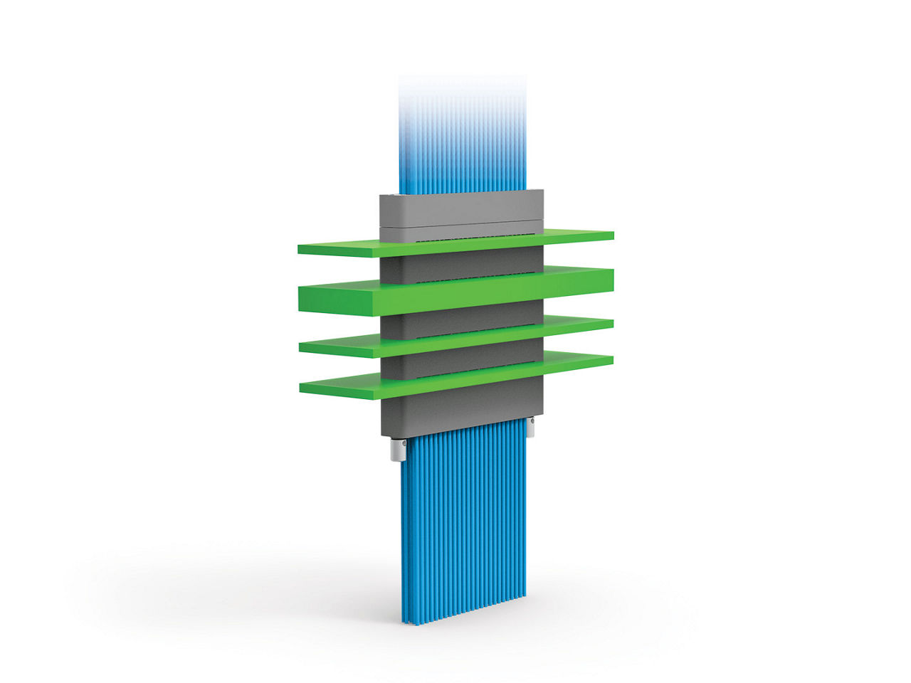 AirBorn RC Series Stackable Connector showcasing rcb2 and rc4c2 cable.