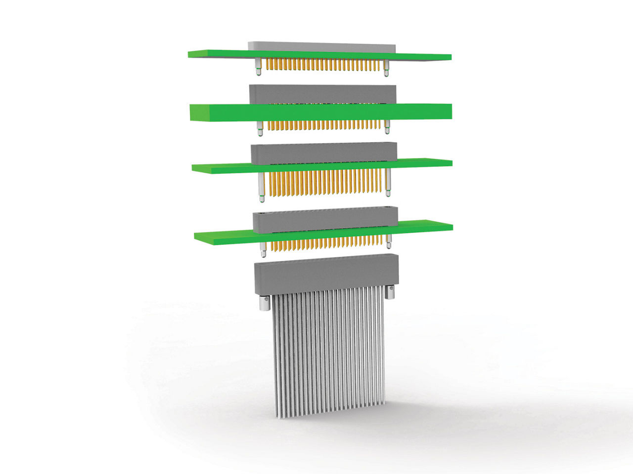 AirBorn RC Series Stackable Connector showcasing stacking capability.
