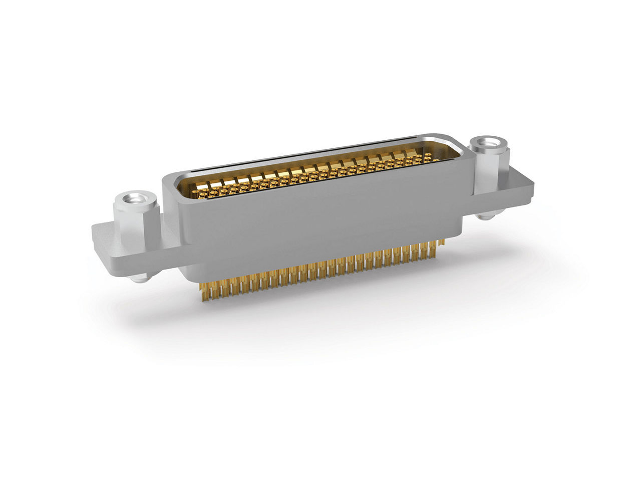 AirBorn M Series MIL-DTL-83513 Micro-D cable-mount receptacle.