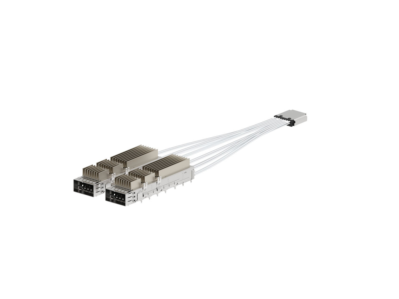 BiPass QSFP- μBeam Cable