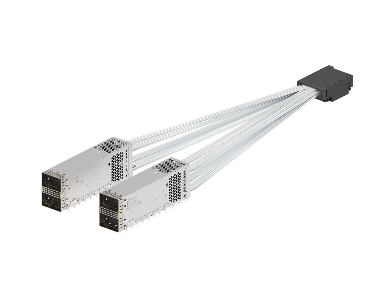 2x2 OSFP-CX2-DS 64 DP BiPass Cable