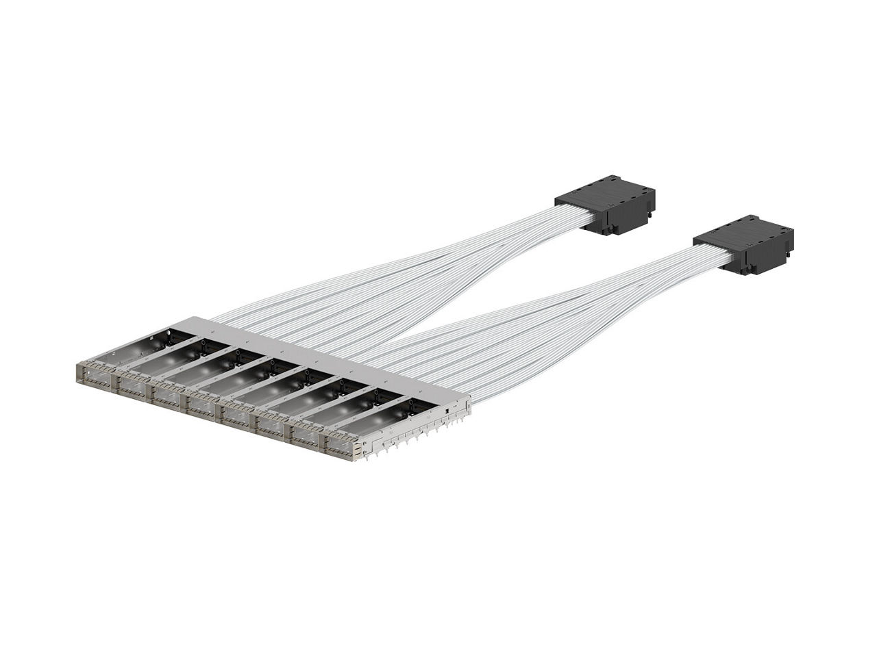 1x8 OSFP-CX2-DS 64DP BiPass system. 