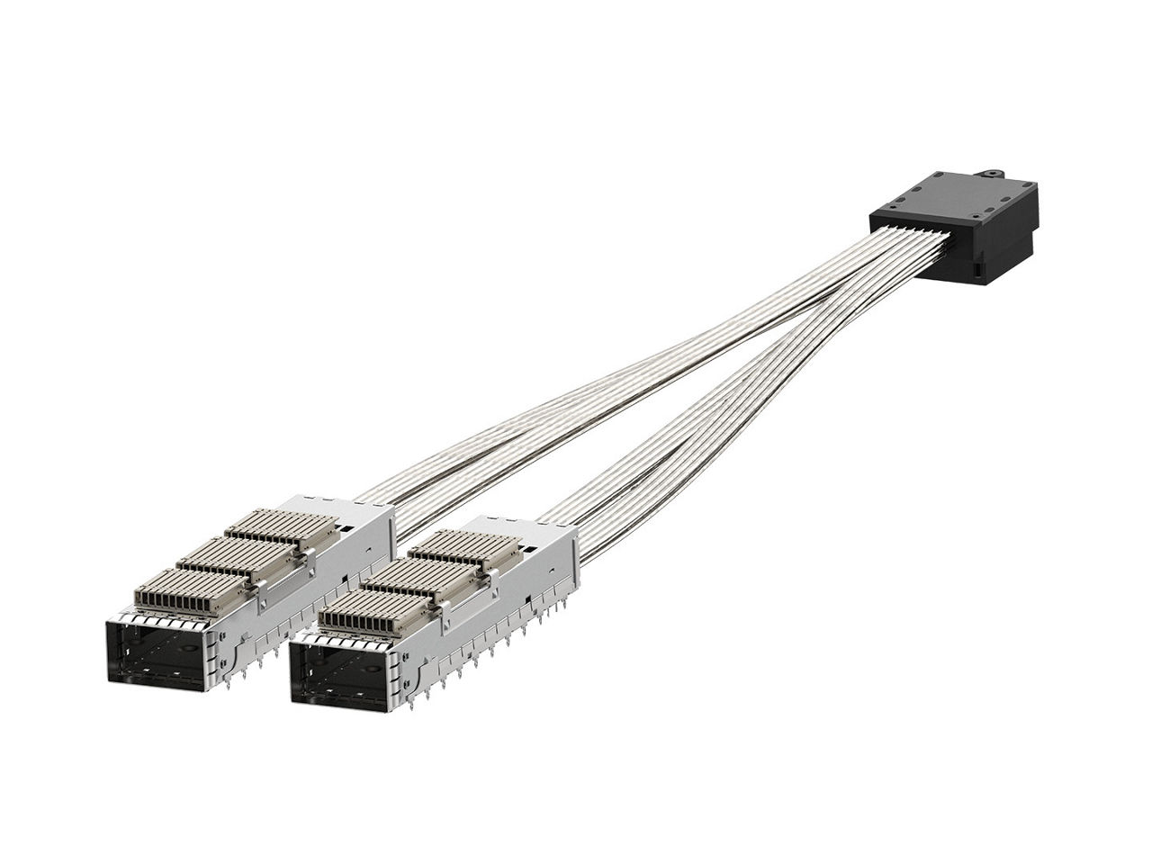BiPass Cable with 1x2 OSFP-CX2-DS 32DP.