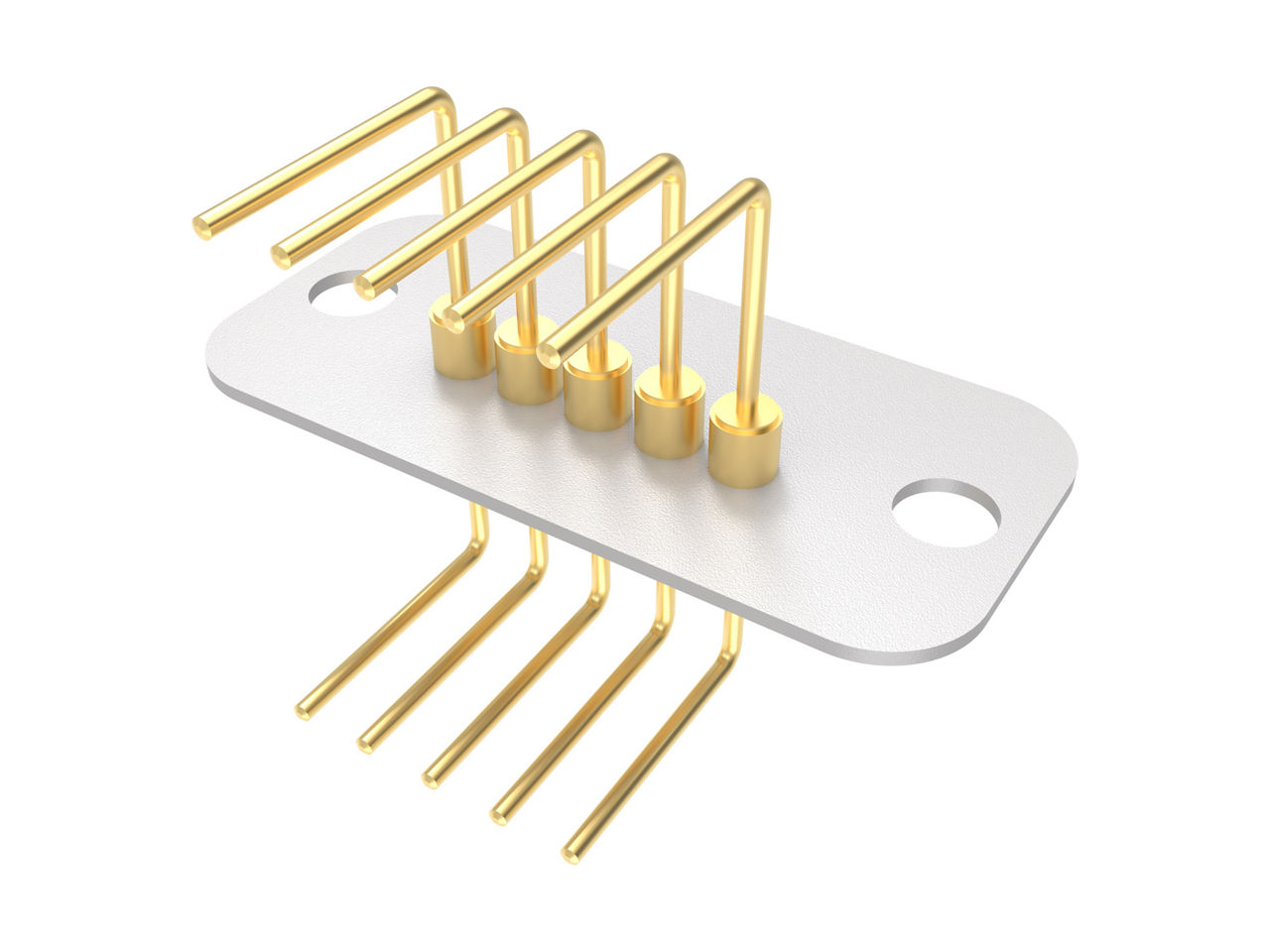RF EMI Filter Plate 5 Row