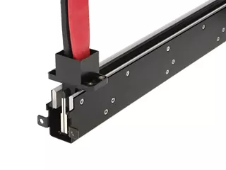 Molex ORv3 rack busbar solution with PowerPlane busbar connector.