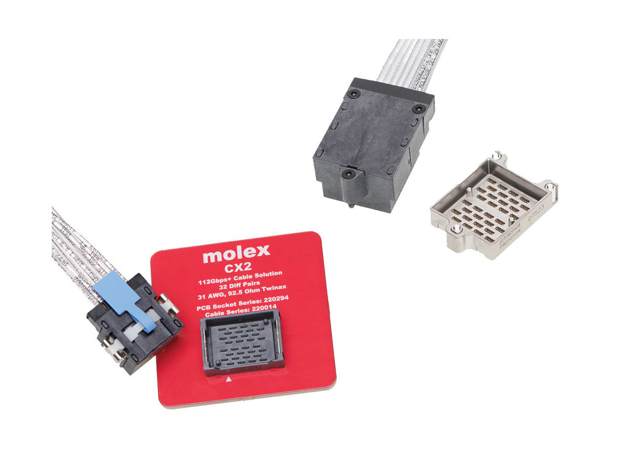 CX2 and CX2 Dual Speed Connector and Cable Assemblies