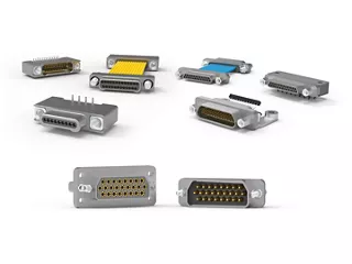 D-Shaped Connectors including AirBorn M Series, AirBorn N Series and AirBorn RocKet connectors. 