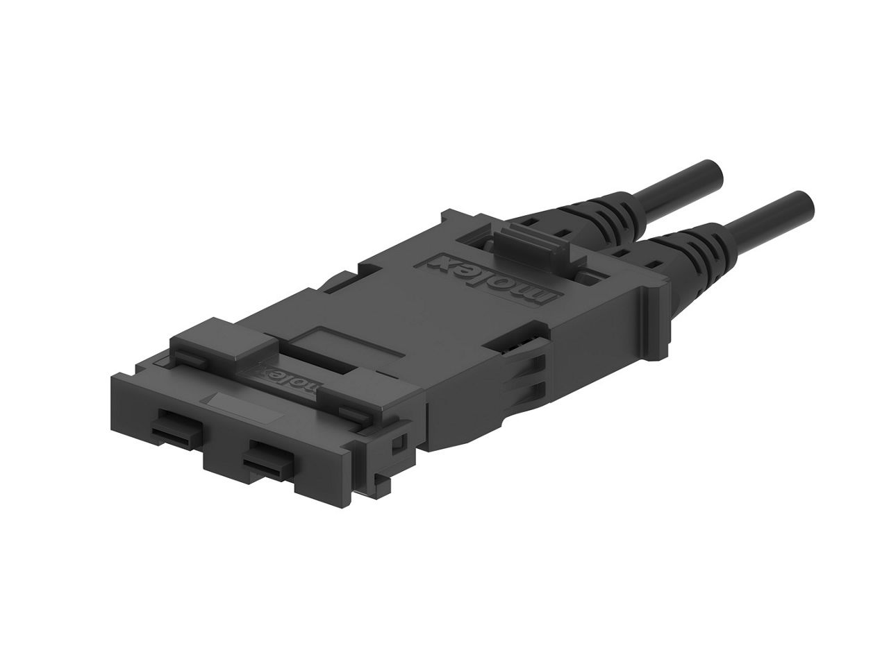 Mated ELSFP Optical Connector and receptacle.