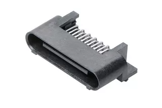 Molex EXTreme LPHPower right-angle plug.