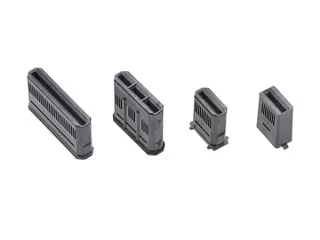 EdgeStack card edge modular solutions for various contact configurations.