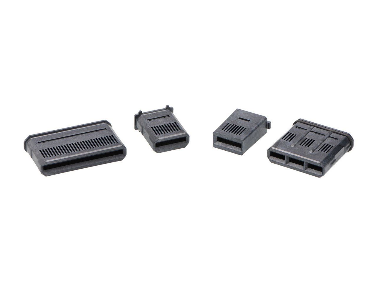 EdgeStack medical connector demonstrates flexibility with multiple card edge configurations.