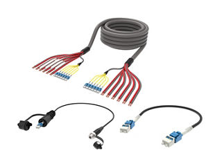Hybrid trunk cables and fiber-to-the-tower cables designed for tower connections. 