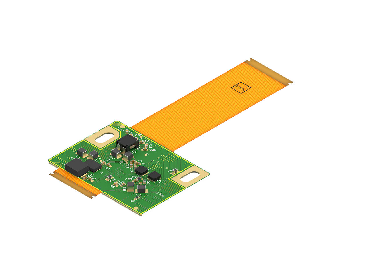 Flexible Printed Circuit Assembly with a PCB