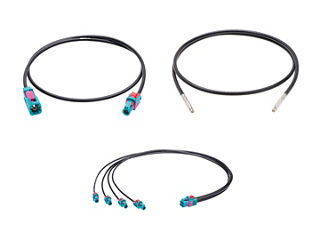 High-Speed mini-FAKRA cable assemblies and pre-terminated coaxial cables.