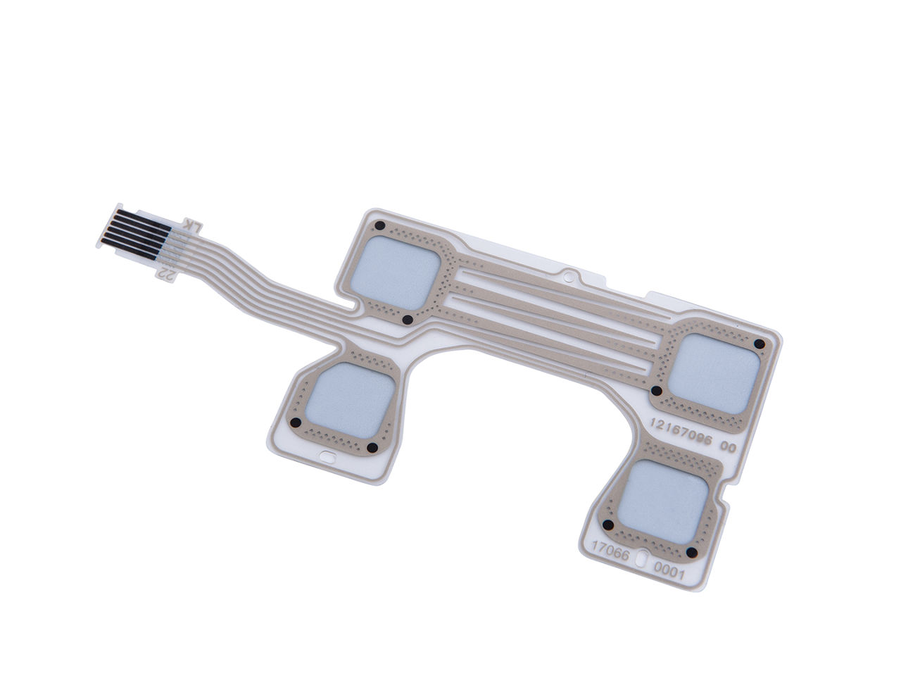 Human machine interface with PEDOT touch foils