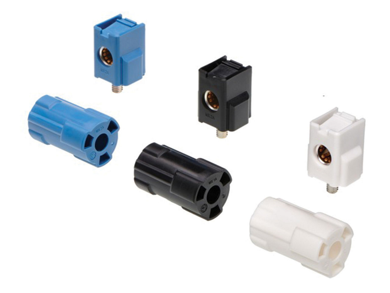 HyperQube High-Voltage, High-Current Connectors.