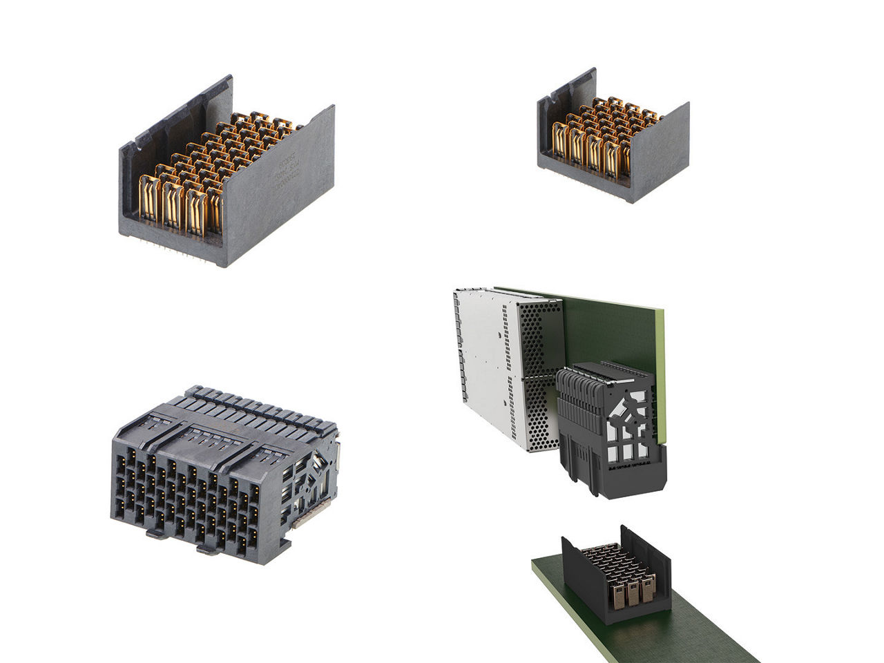 Impulse Conventional Backplane Headers and Daughtercards