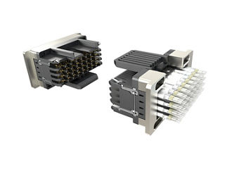Inception backplane connectors and twinax cable assemblies. 