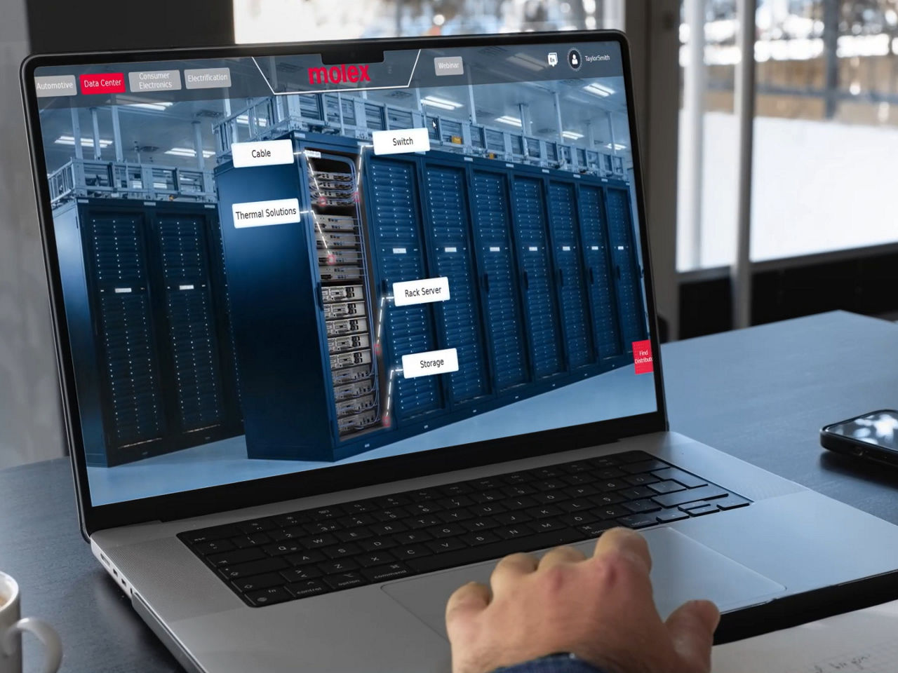 Molex Data Center Virtual Showroom   