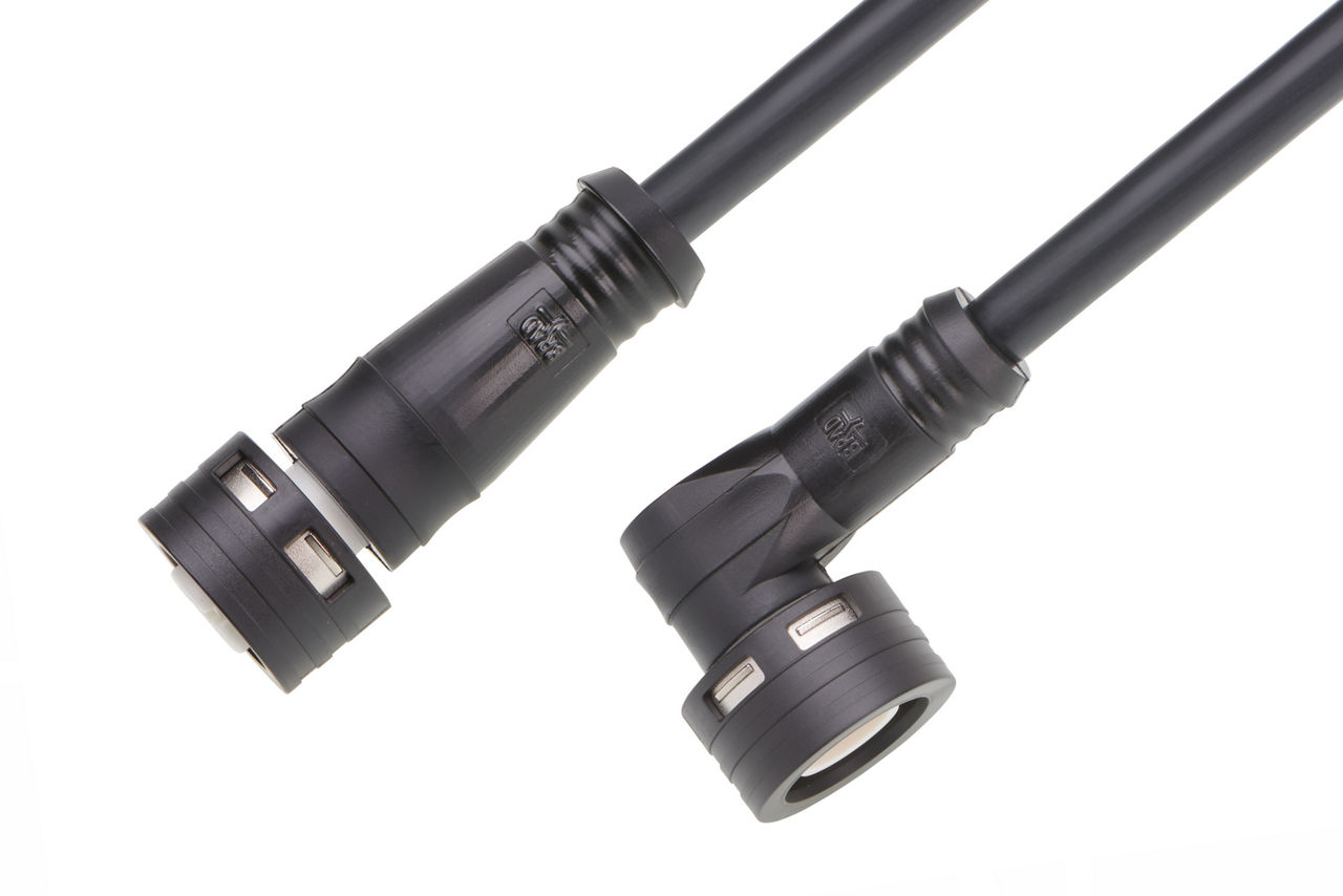 Molex M12 Ultra-Lock 2.0 connectors.