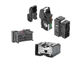 MX-DaSH static and modular automotive connectors. 