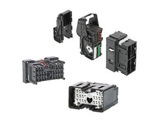 MX-DaSH static and modular automotive connectors. 