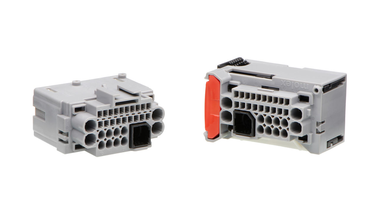 MX-DaSH unsealed, static-interface wire-to-wire connector and receptacle. 