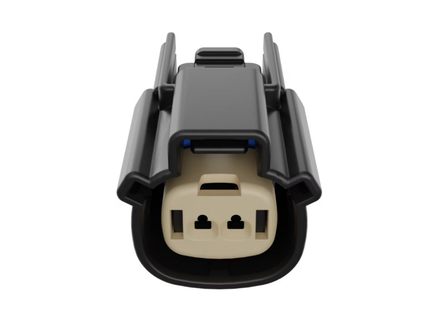 Molex MX150 connector with keying option A.
