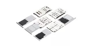 microSD/microSIMコンボコネクター。
