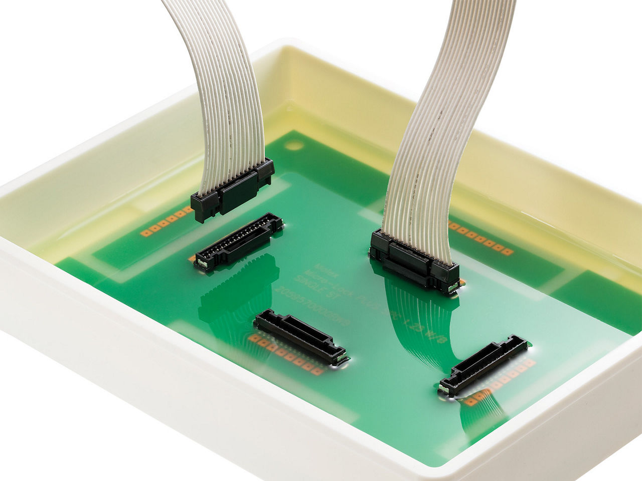 Micro-Lock Plus connector system with potting capability.  