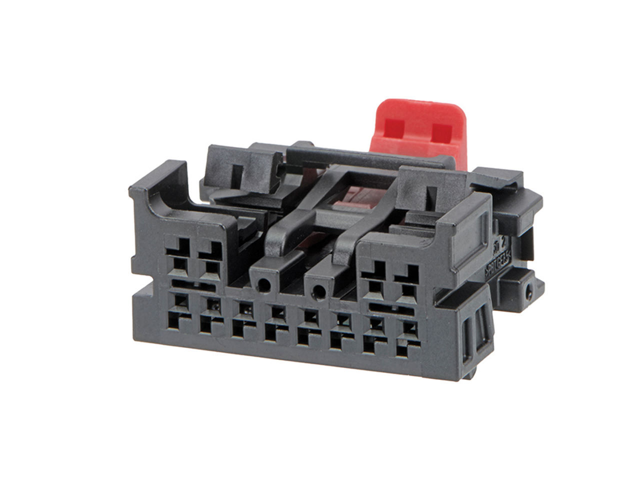 Mini50 12-circuit unsealed connector. 