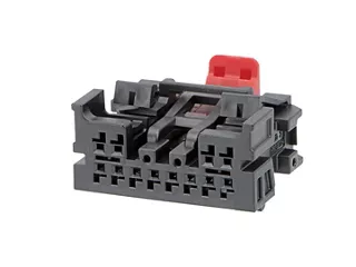 Mini50 12極回路非密封コネクター。
