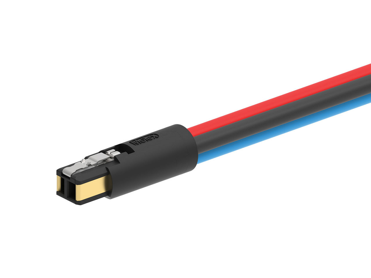 Molex MiniMix compact plug assembly.