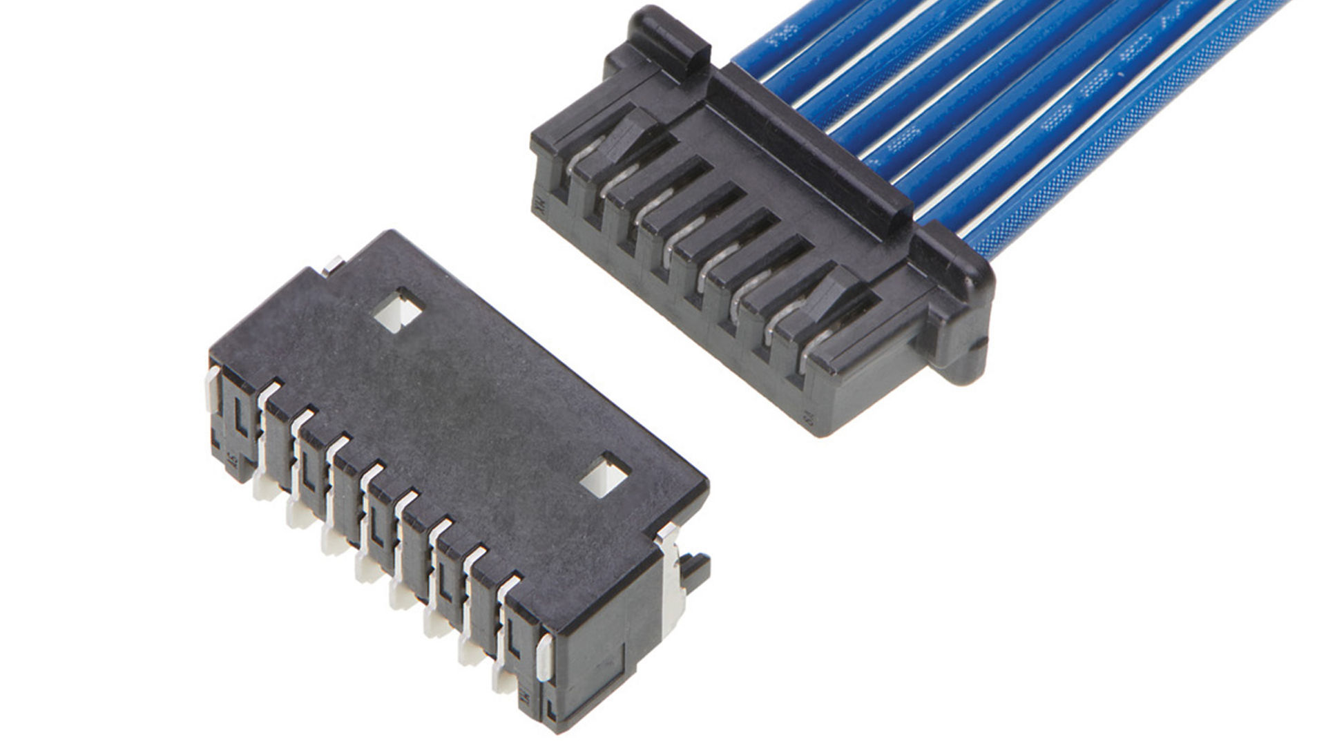 Molex OneBlade right-angle receptacle