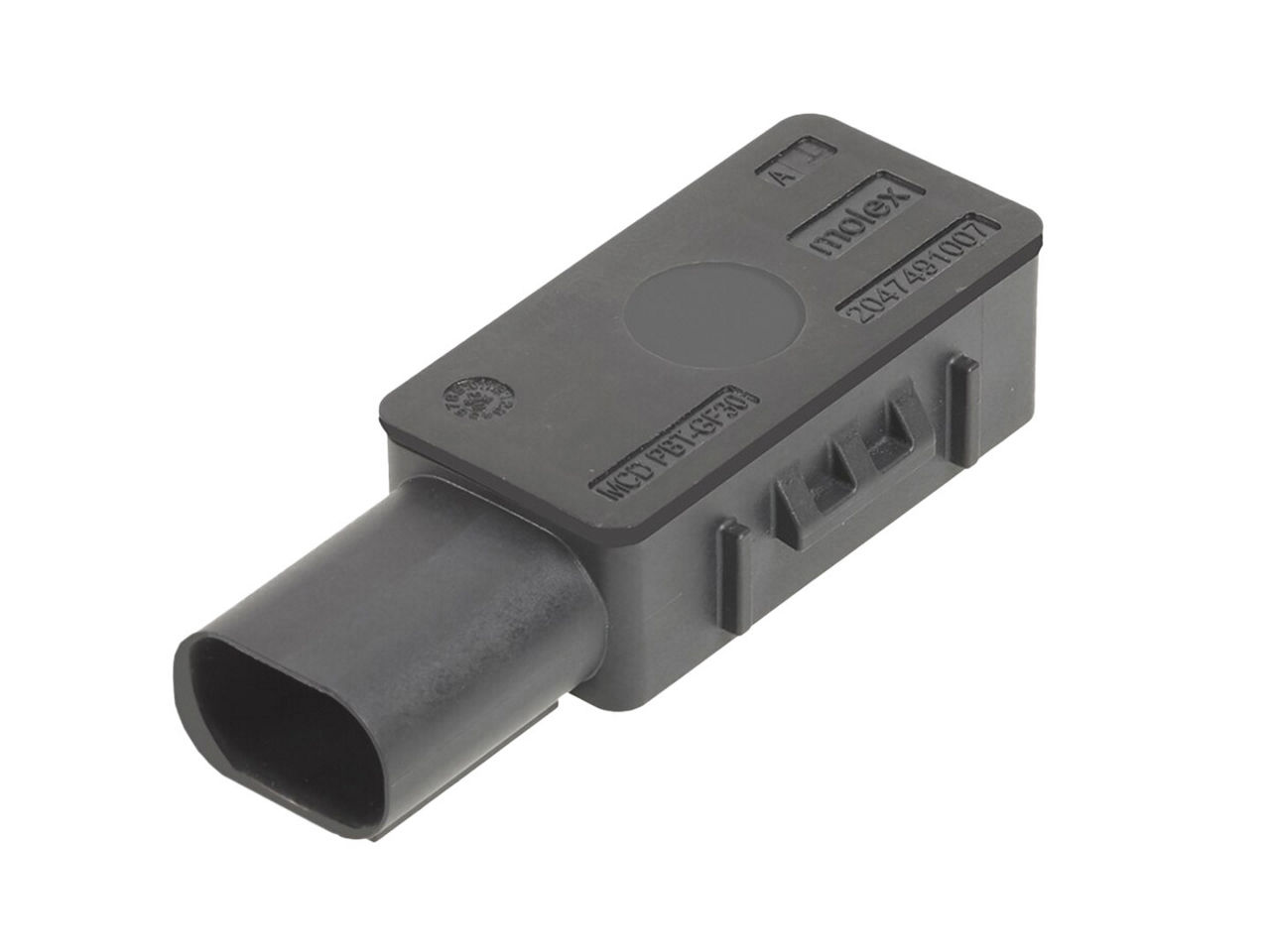 Molex Percept Accelerometer Sensor showing the Mini50 connector interface.