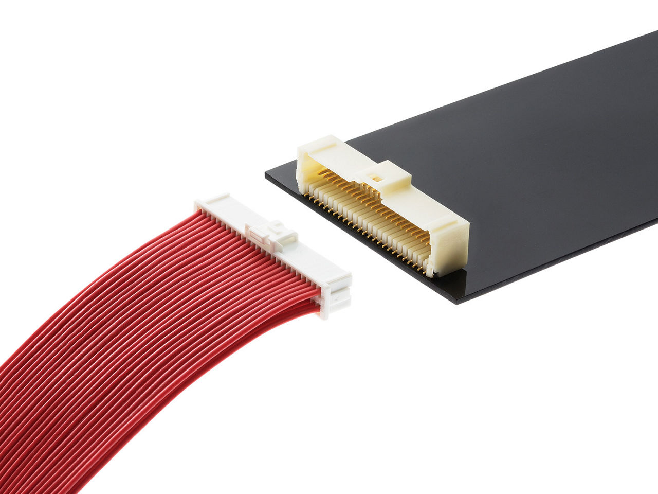 Molex Pico-Clasp dual-row connector and cable assembly. 